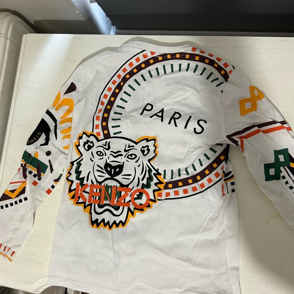 Kenzo long sleeve tee with graphic